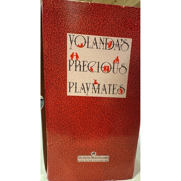 Ashton Drake Galleries David Yolanda's Precious Playmates Porcelain Doll - Picture 2 of 14